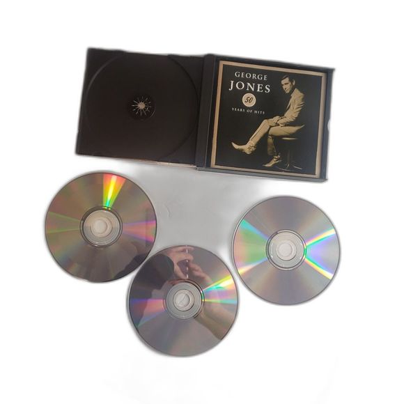 GEORGE JONES 50 Years of Hits 3 CD Audio Music Set - Picture 5 of 6